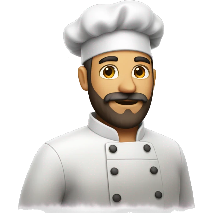 chef with a beard emoji