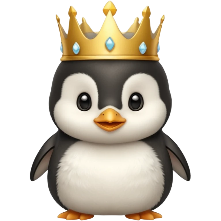 Baby princess penguin emoji