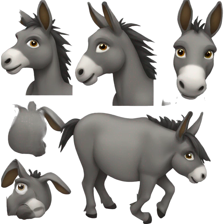 Donkey emoji