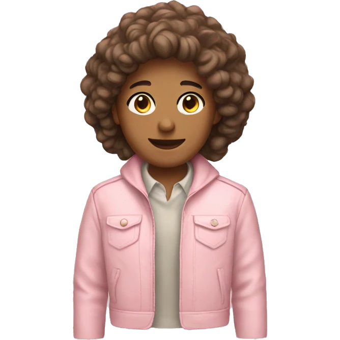 pastel pink jacket emoji