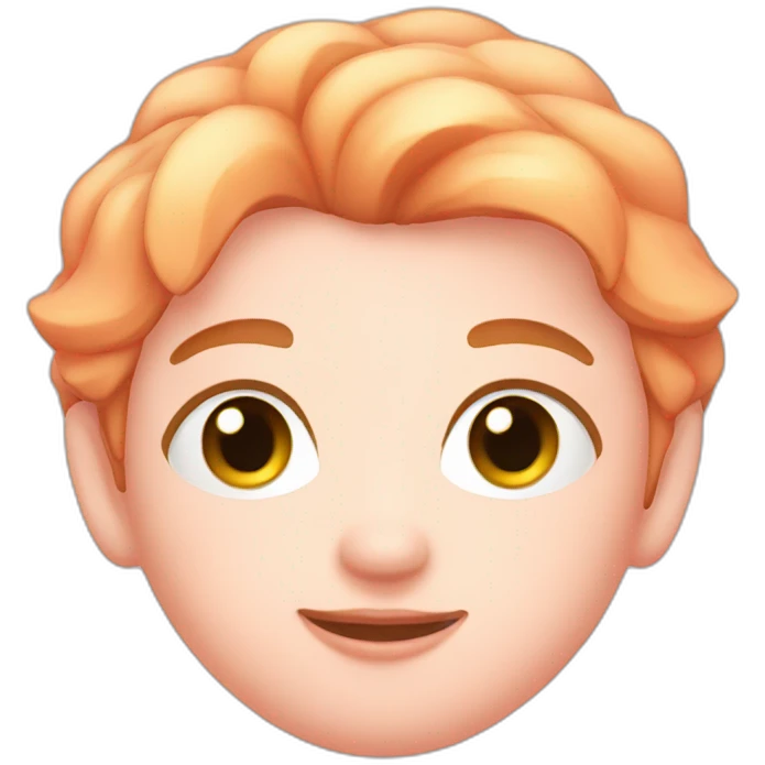 light pink peach emoji