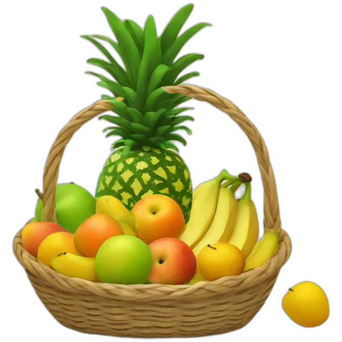 fruit basket emoji