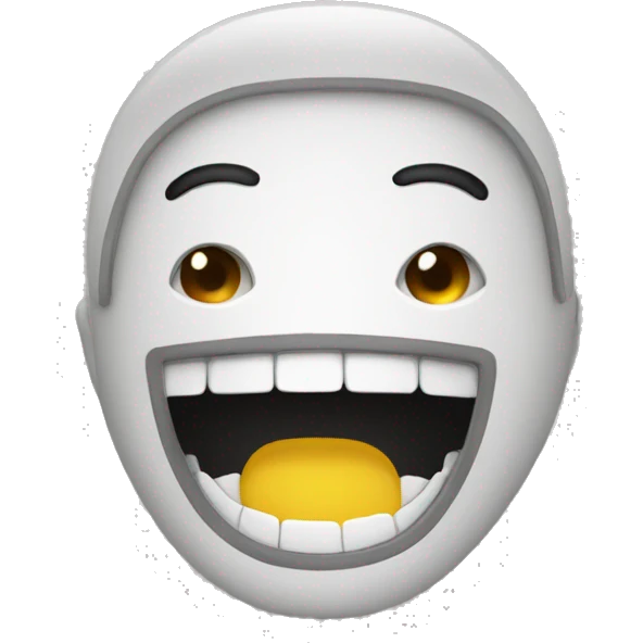 Zipper-Mouth Face Emoji emoji