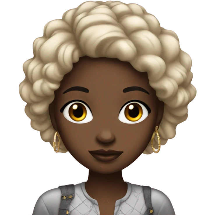 black girl luxury  emoji