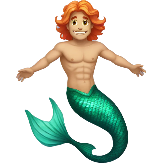 Merman emoji