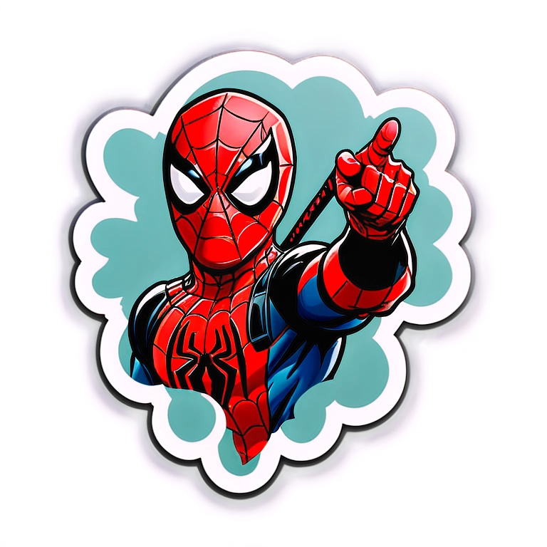 Spiderman with deadpool mix emoji