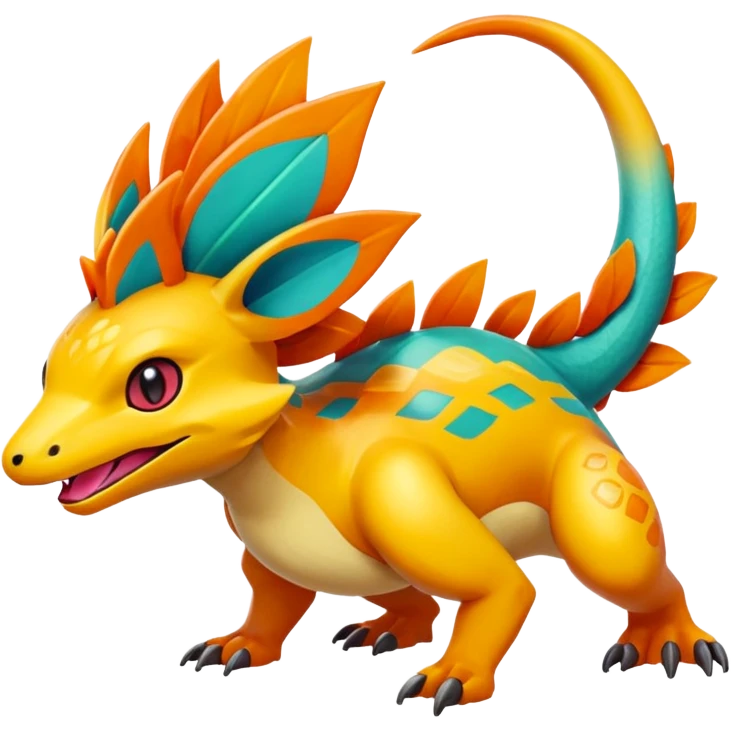  exotic Fakémon-Pokémon-Vernid-creature emoji