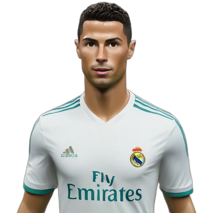 Cristian Ronaldo fait une retourne que emoji