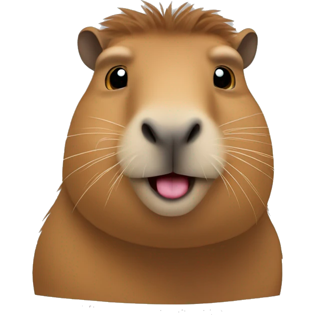 kulaklık takan capybara emoji