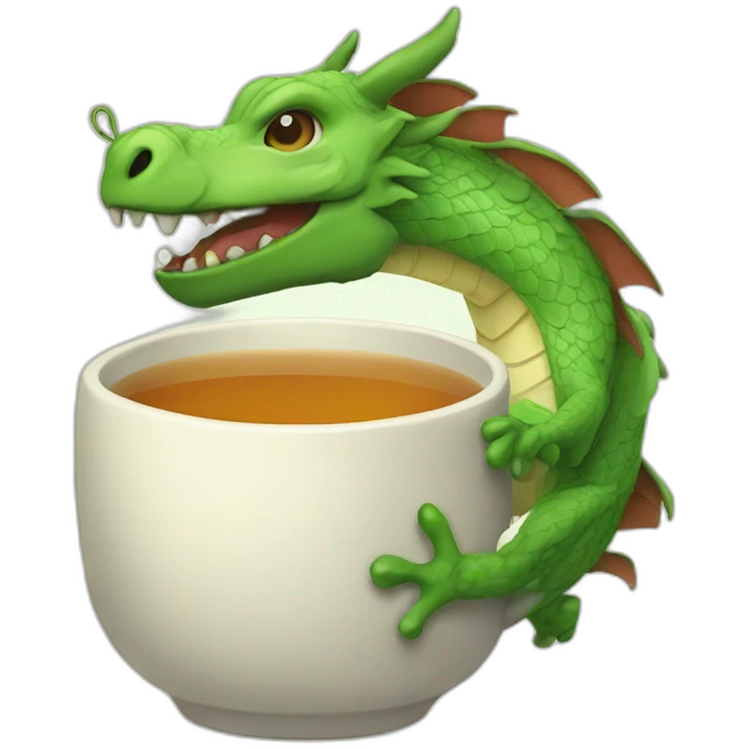 tea dragon emoji