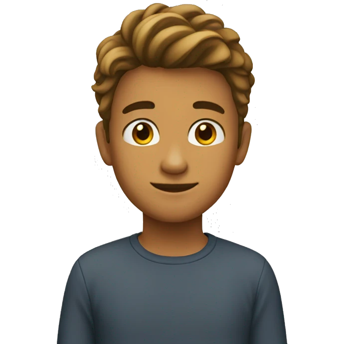 Nono de color de 13 años emoji