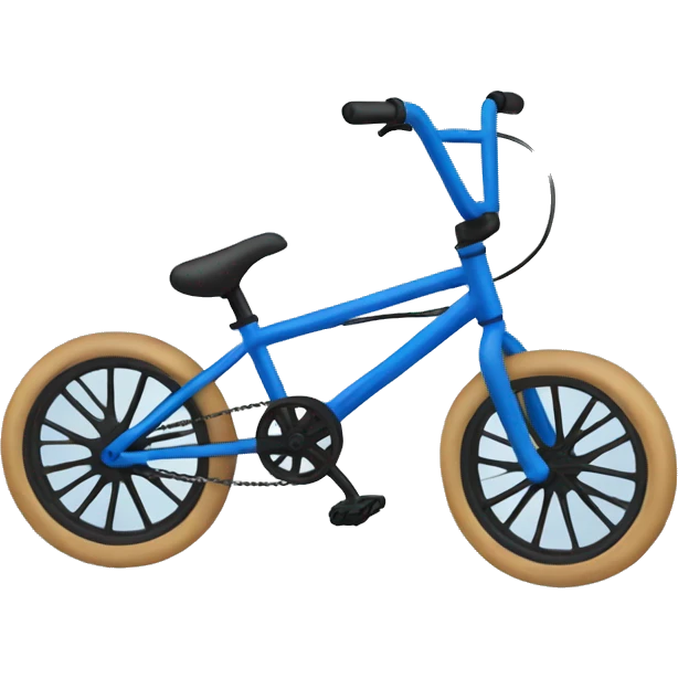 blue bmx emoji