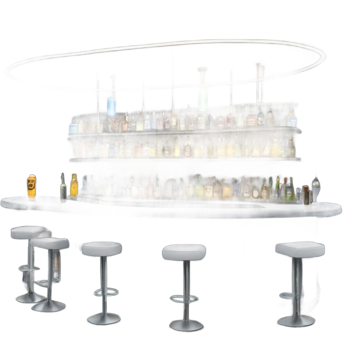 futuristic bar emoji