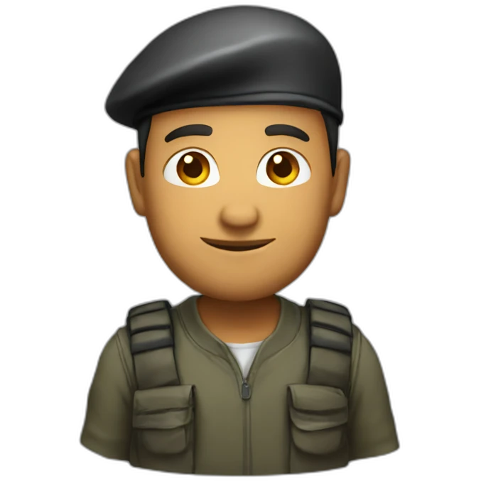 developer-with-beret emoji