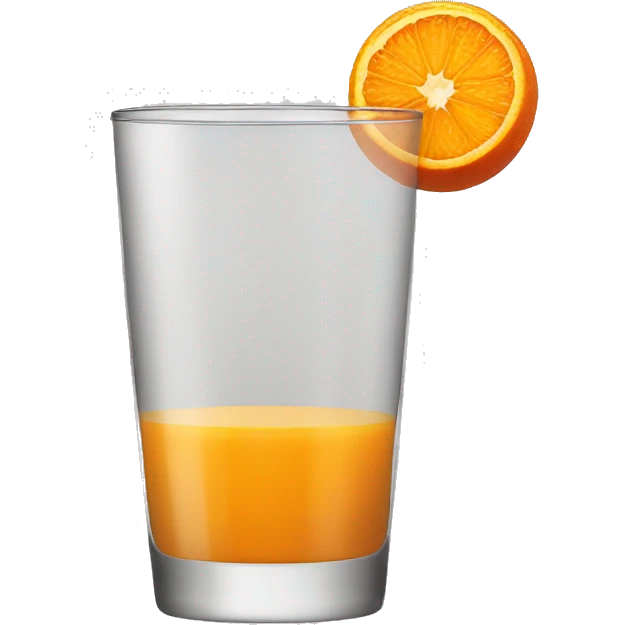 Orange juice emoji