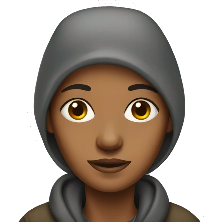 Homeless woman emoji