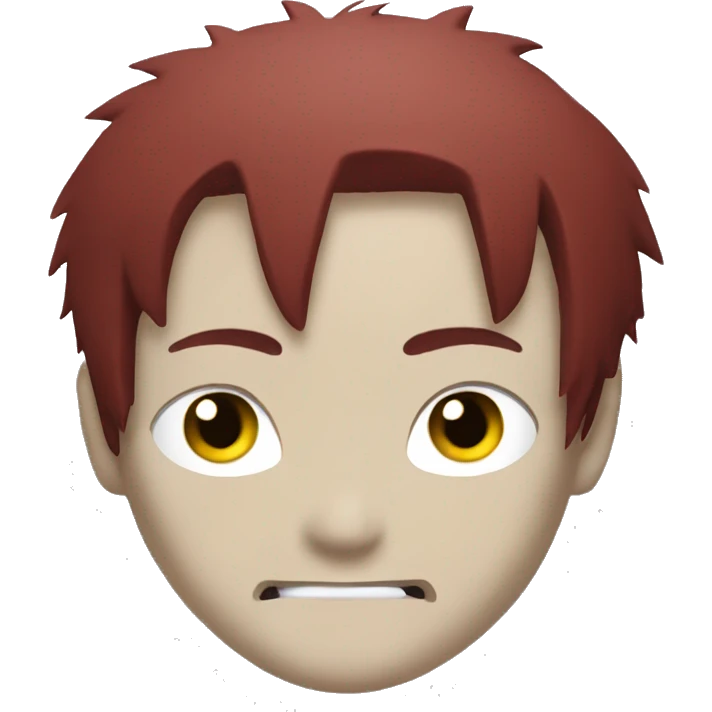 gaara from naruto emoji