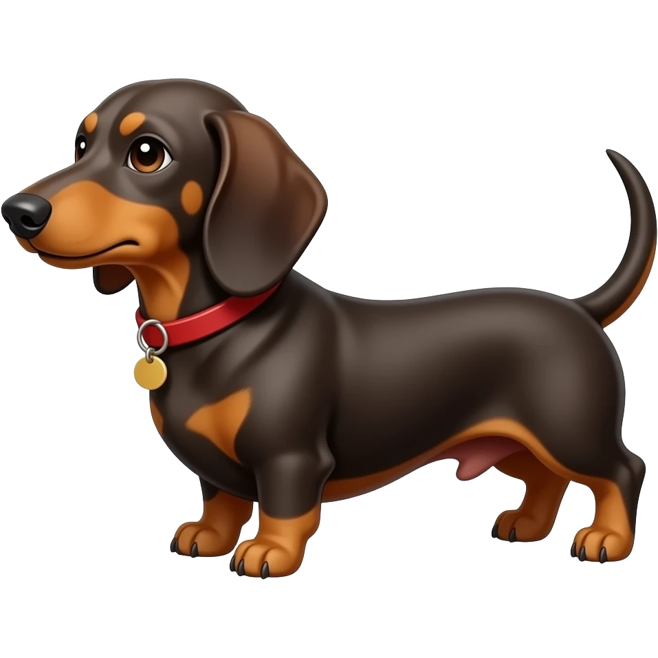 Emoji de perro salchicha emoji