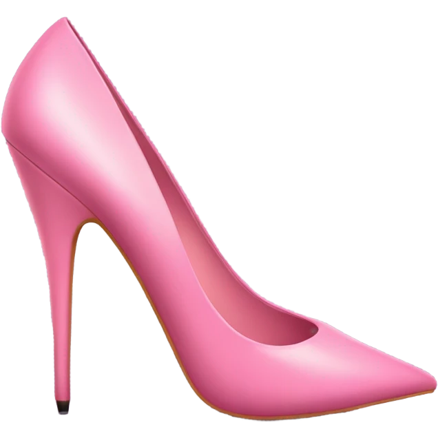 pink high heel emoji