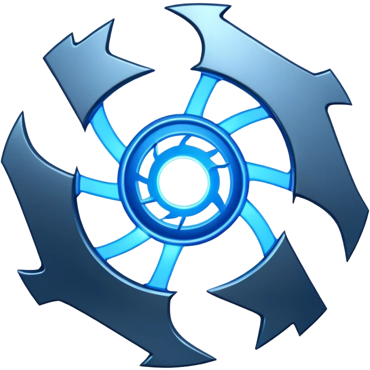 spinning quake 3 logo emoji