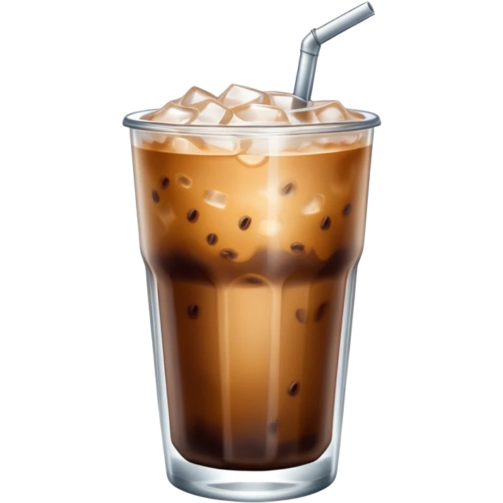 Iced coffee emoji