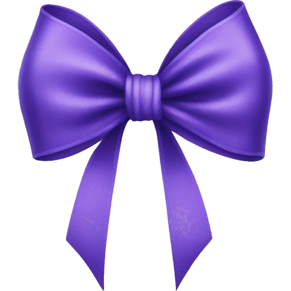 Coquette bow emoji