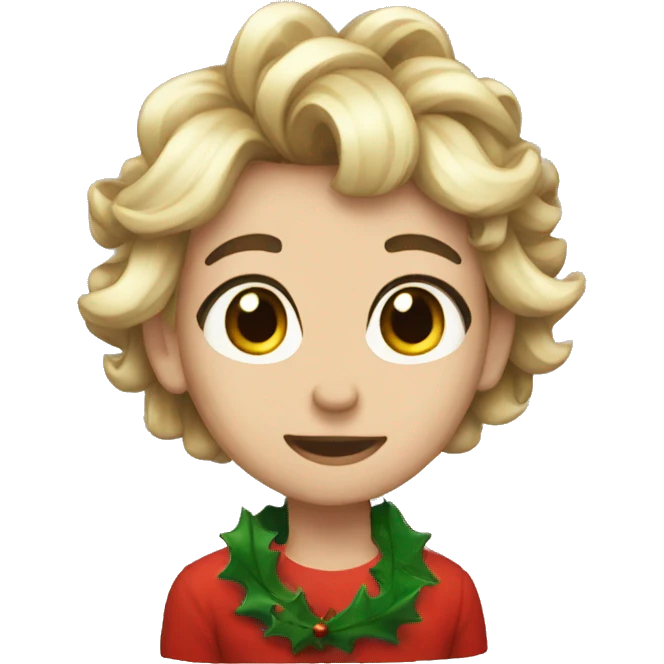 aesthetic christmas emoji
