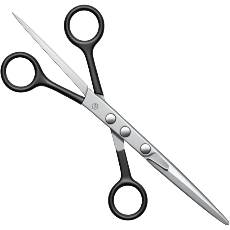  hairdressing scissors emoji