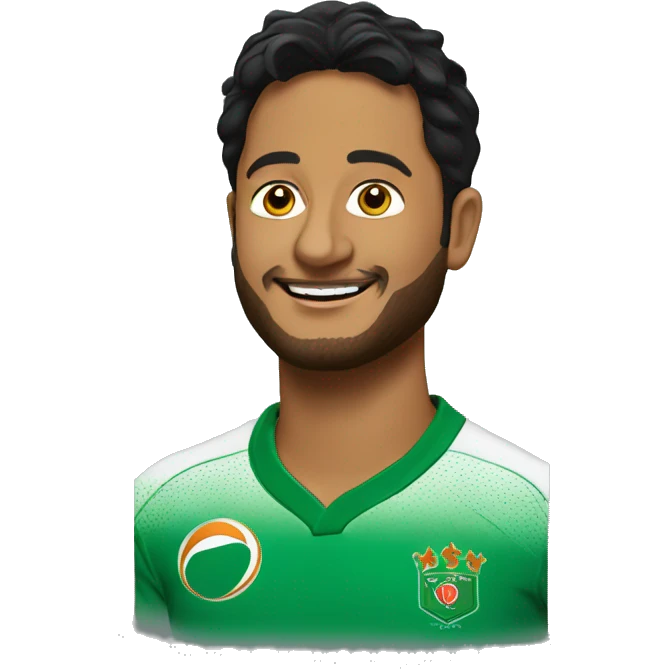 shakib al ahsan emoji