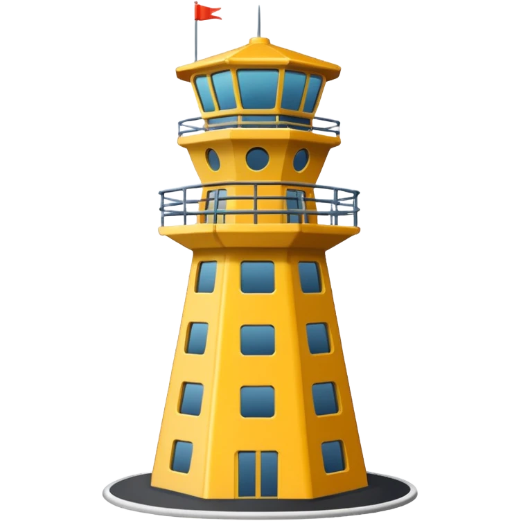 air traffic control tower emoji