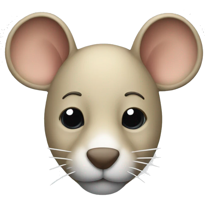 Maus mit schleife auf dem kopf emoji