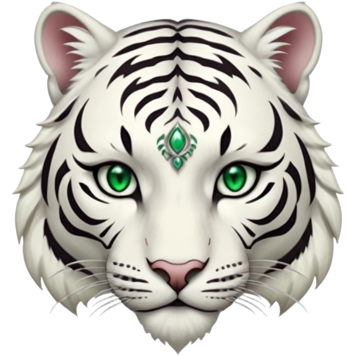 Female white tiger khajiit leader of the umbral rose  emoji