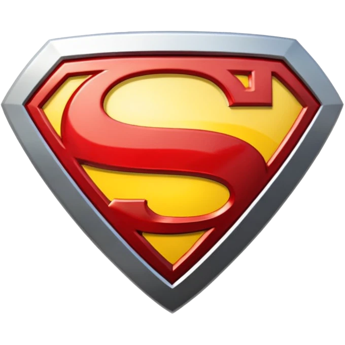 Logo de superman emoji