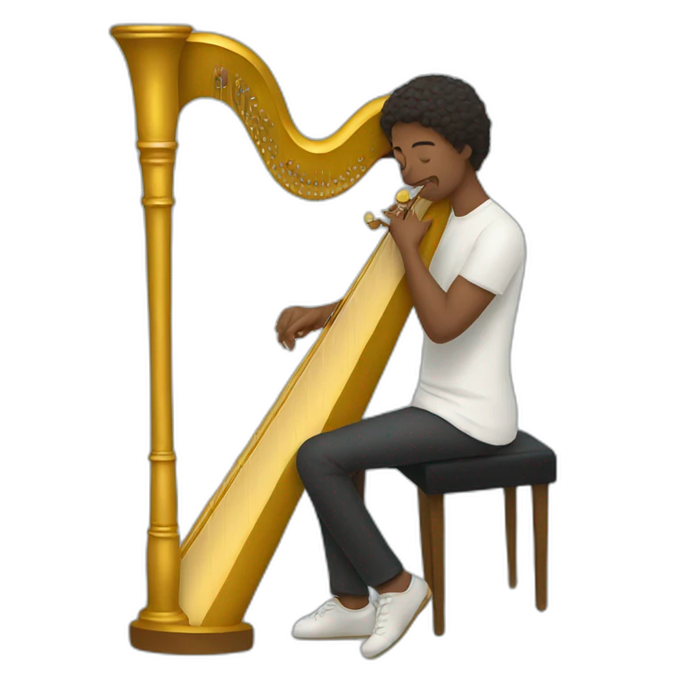 harpist emoji