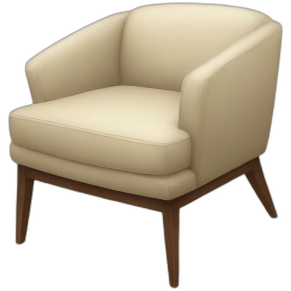 chair modern emoji