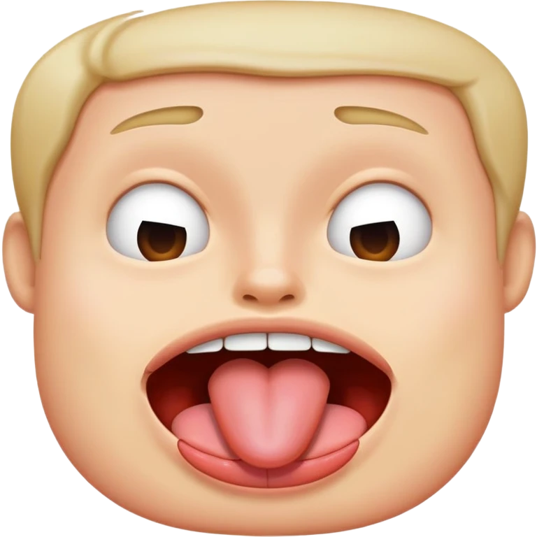 tongue sticking out emoji