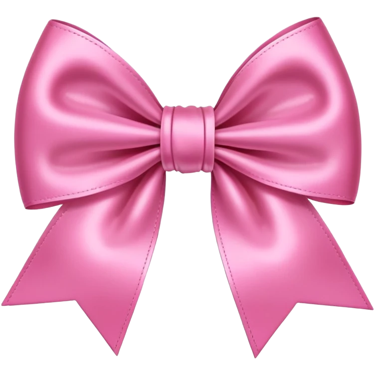 pink bow emoji