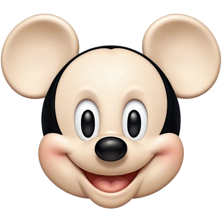 Mickey Mouse emoji