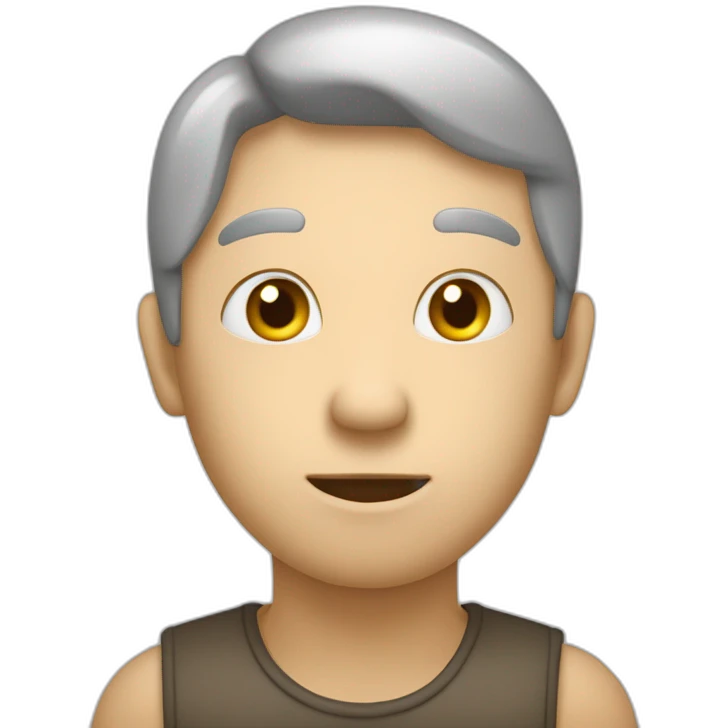 Personne qui regarde au loin avec une main sur le front dirigé vers la où il regarde emoji