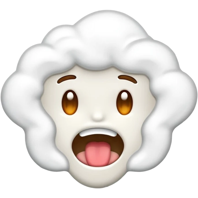 frothing at the mouth emoji