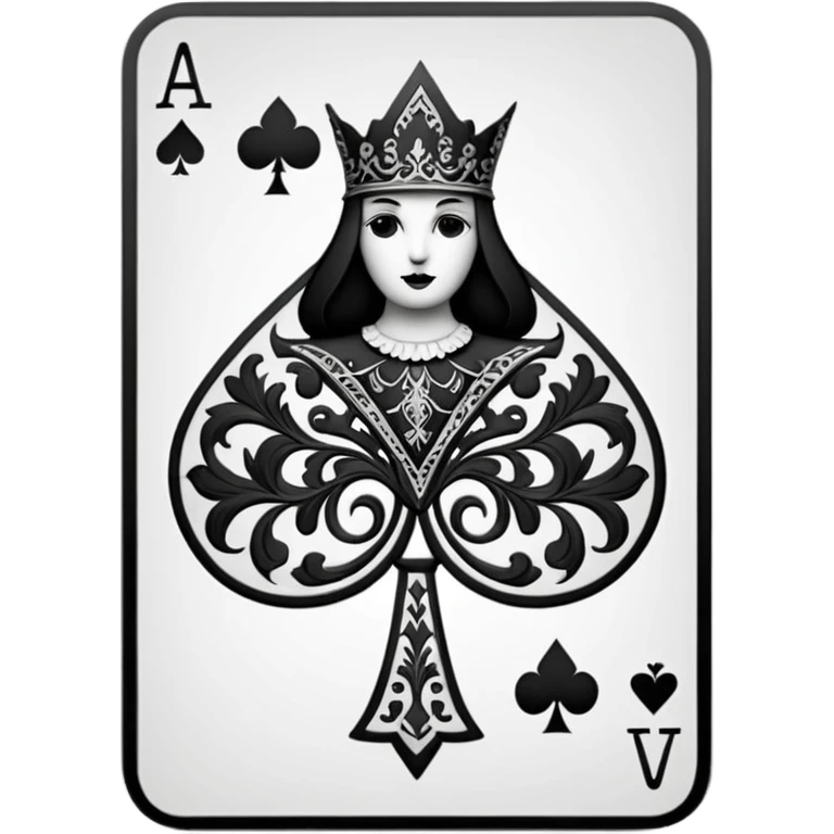 Jack of Spades playing card emoji