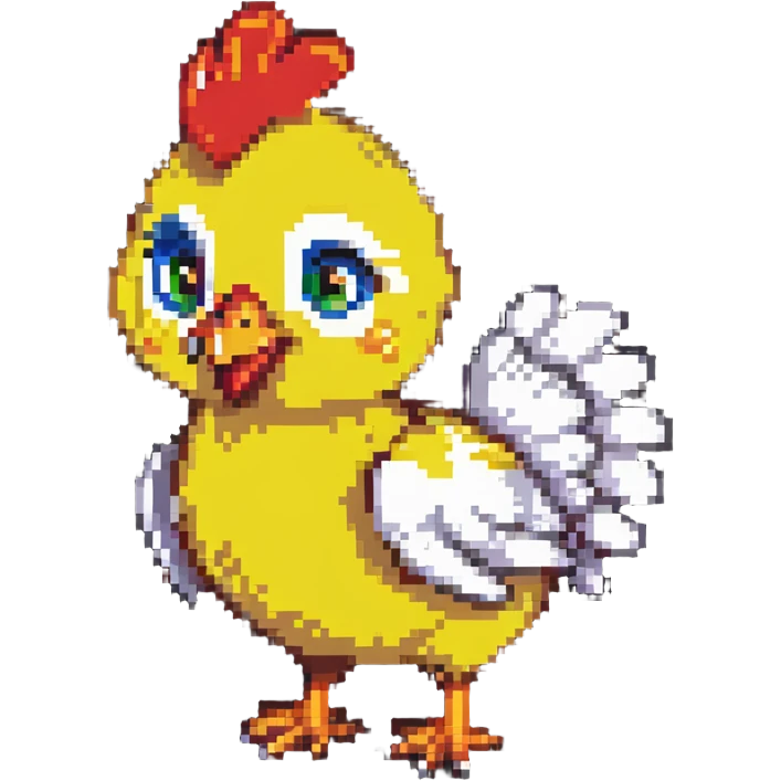 Chica the chicken from Five Nights at Freddy's emoji