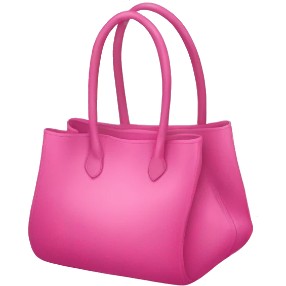 Pink bag emoji