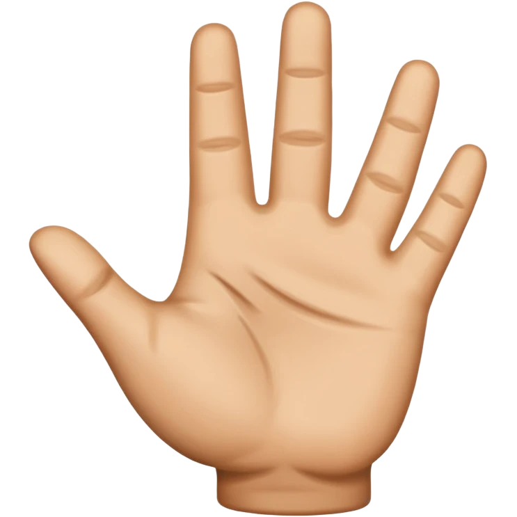 raised hand emoji