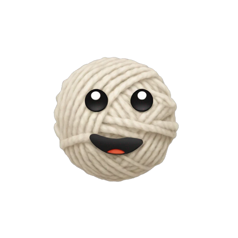 wool ball emoji