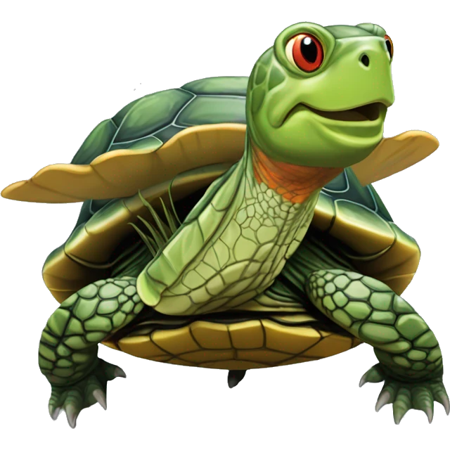 Red-Eared Slider turtle terrapin emoji