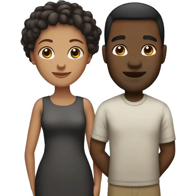 interracial couple emoji