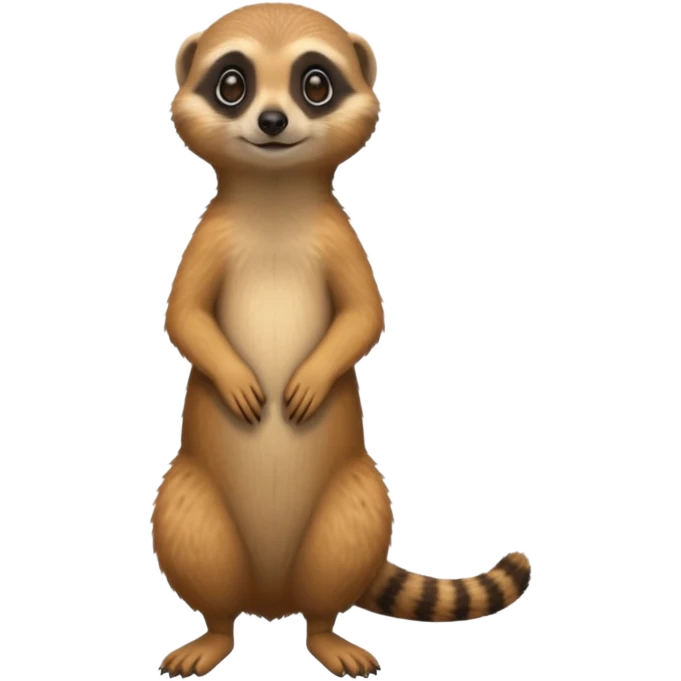Mache ein Erdmännchen  emoji