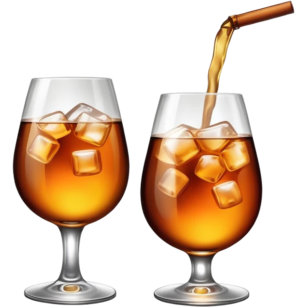 South African brandy and coke emoji