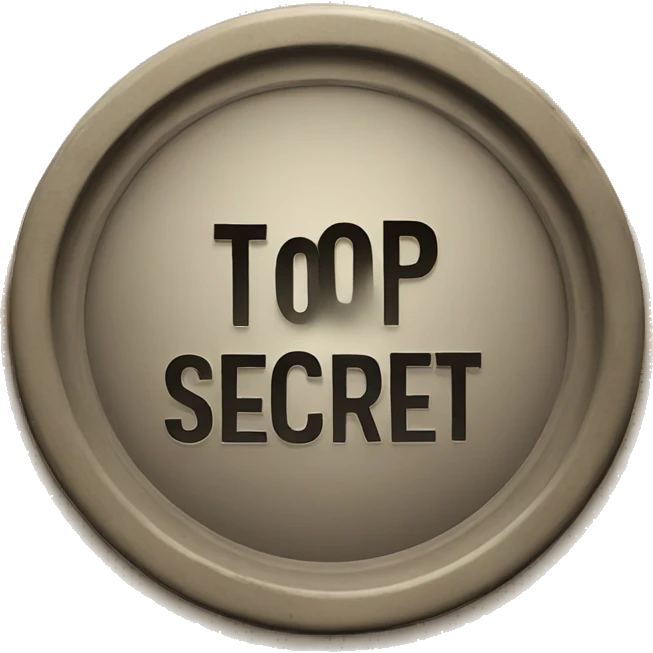 top secret stamp emoji